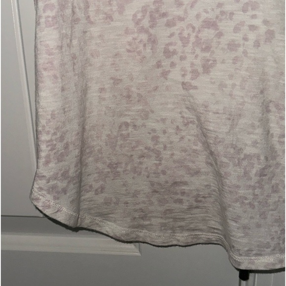 Abercrombie & Fitch Soft tee-purple/cream-size XS - Picture 4 of 7